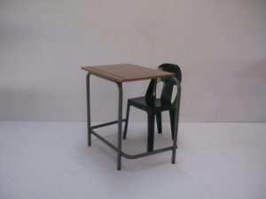 Junior Single School Desk  (550mm x 450mm x 550mm) - Supawood