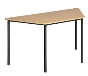 Trapezoid Training Table - Supawood - 1200mm x 700mm x 730mm